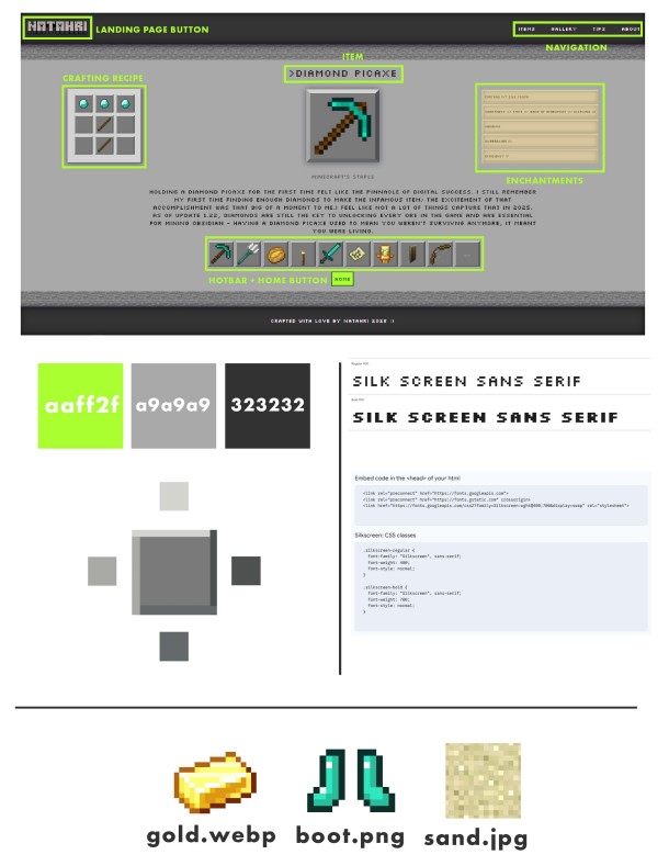 Wireframe: Style Sheet 2